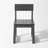 2-Pack HDPE Outdoor Garden Chairs with Modernist Design for Eco-Friendly and Durable Seating-69920415