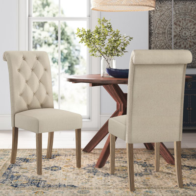 Charlotte Tufted Upholstered Parsons Chair