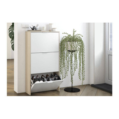 18 Pair Shoe Storage Cabinet