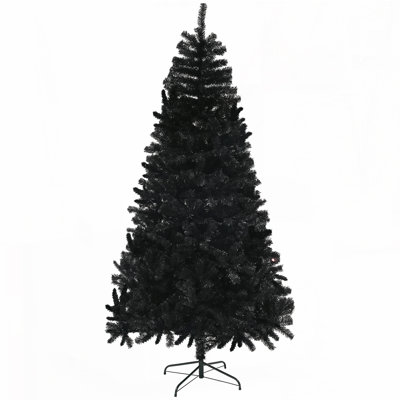 9ft Tall Artificial Christmas Tree,Black