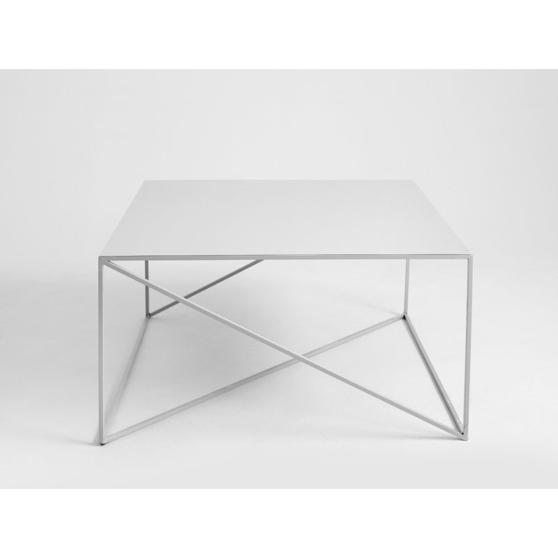 Quiana Frame Coffee Table, H45 x L80 x W80cm, Grey