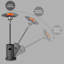 48000 BTU Propane Standing Patio Heater-898270404