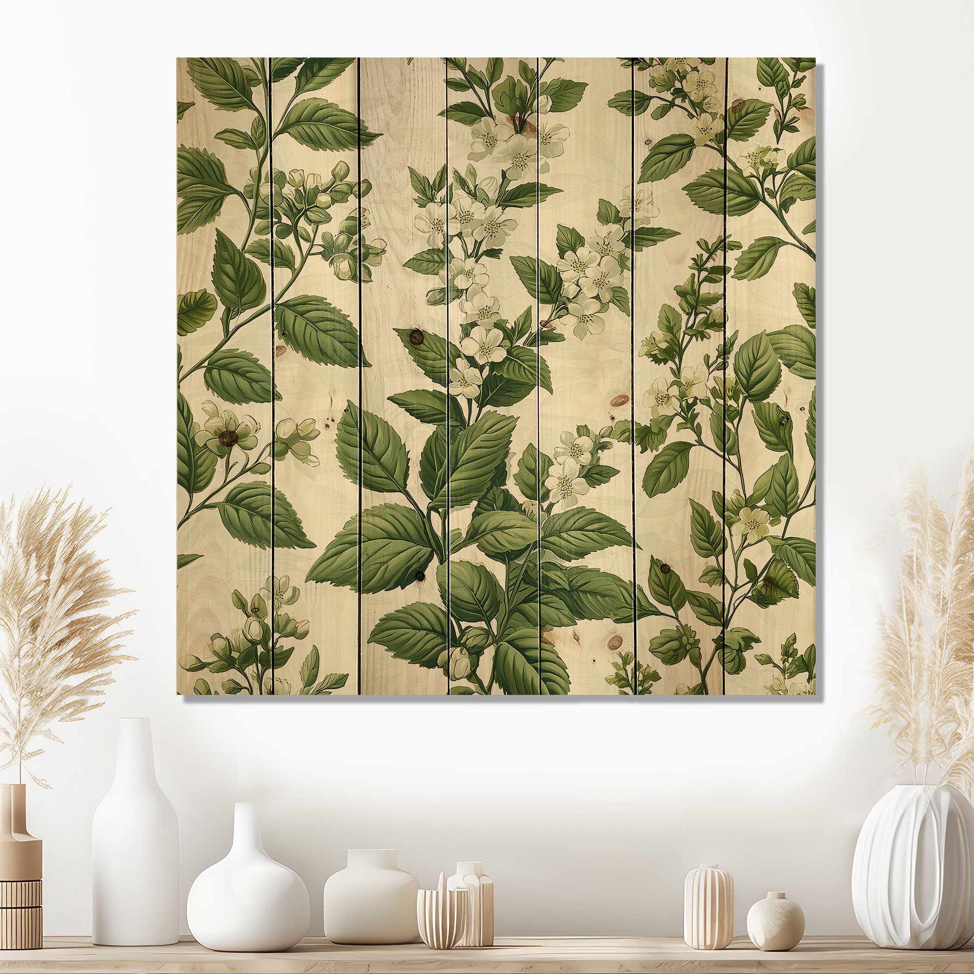 Curated visual reference: Natural Home Essence Decor Reference: Ophelia Co Wildflowers Collage Of Springs Essence