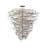 Cyclone 36 - Light Dimmable Tiered Chandelier