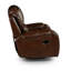 Fauteuil inclinable manuel standard en similicuir Wakita-1316134941