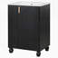 Meuble-lavabo 24 po avec lavabo, armoire de salle de bain avec tablette de porte 24 po-556906776