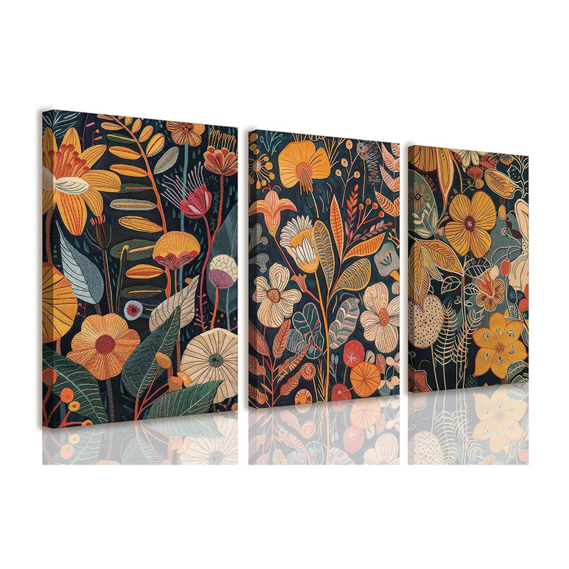 3 Piece Wrapped Canvas Print