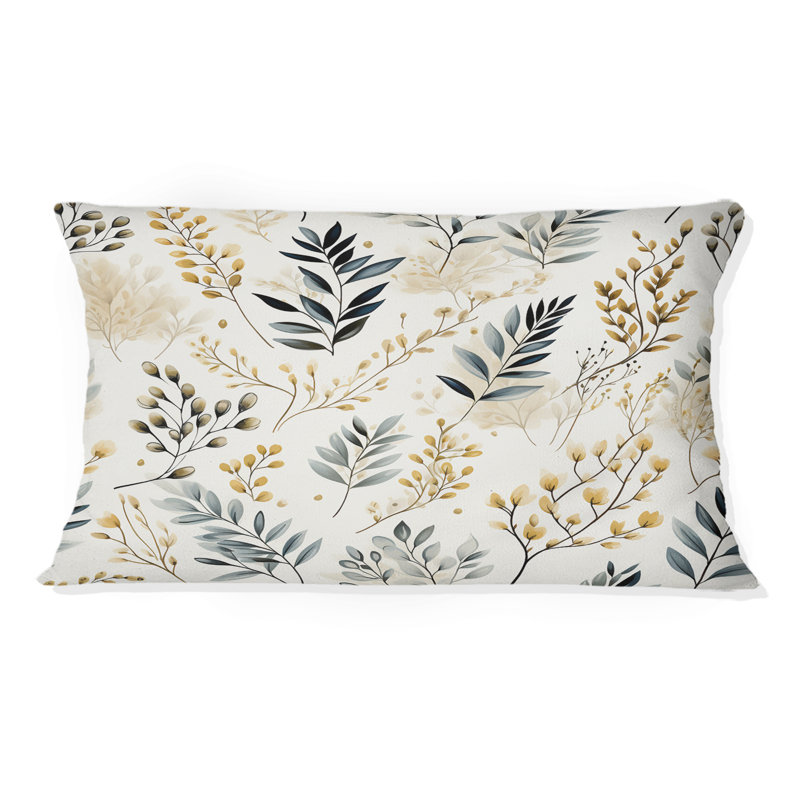 Coussin Serene Ferns II - Plants