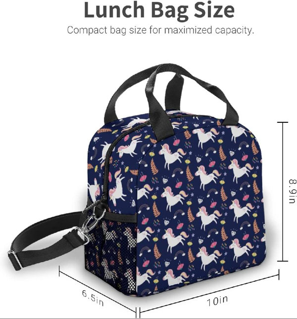 Reusable Insulated Lunch Bag East Urban Home