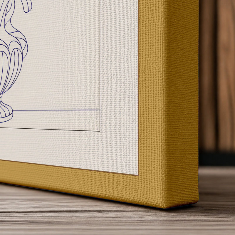 Print, 36x24 - 91.4 x 61.0 cm, Ochre Border