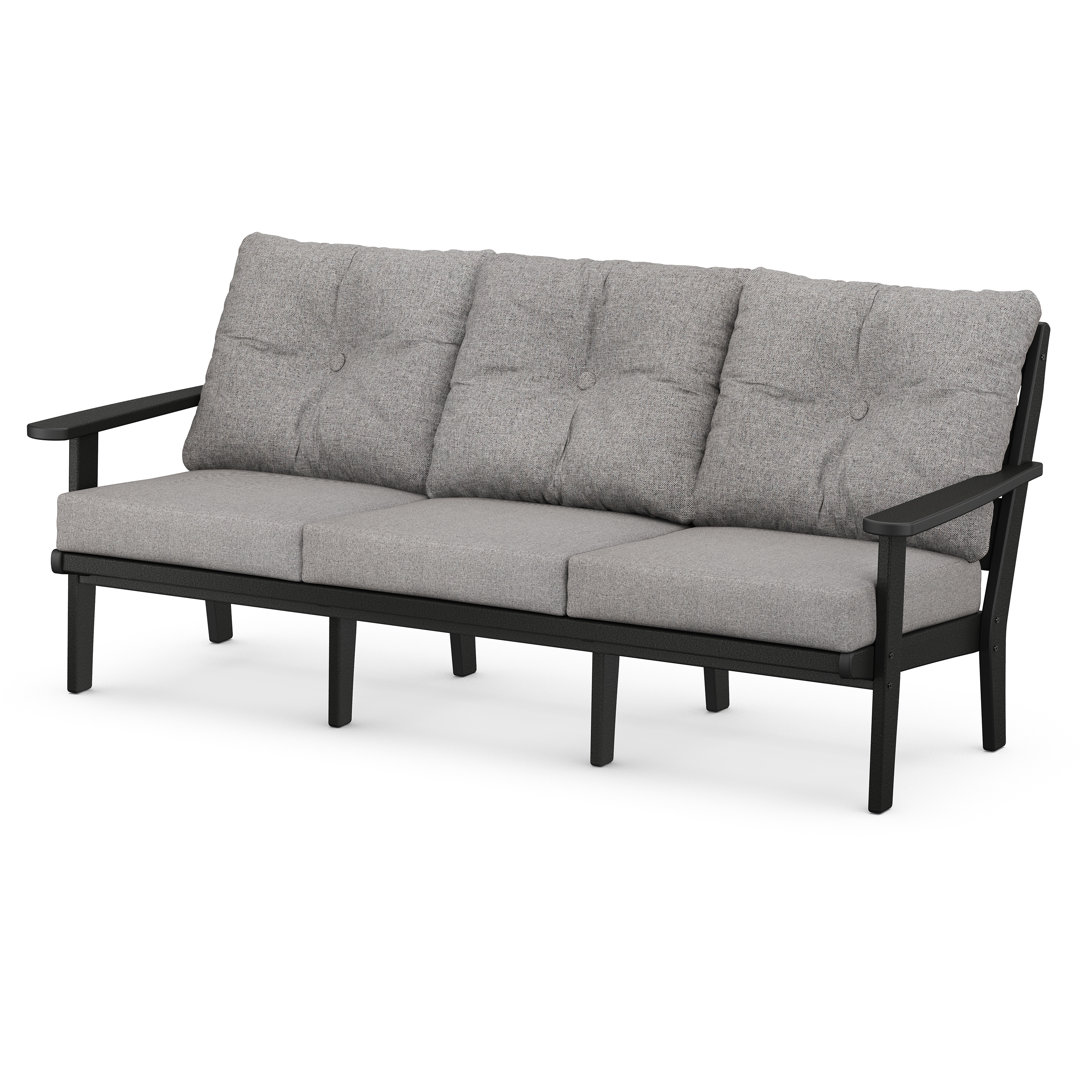 Lakeside Deep Seating Sofa POLYWOOD® Frame Color/Cushion 