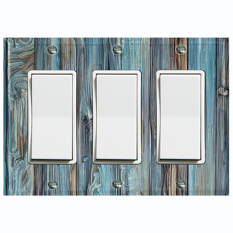 3 - Gang Rocker Standard Wall Plate