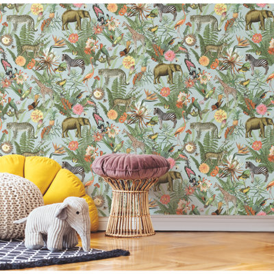Peel & Stick Floral Roll