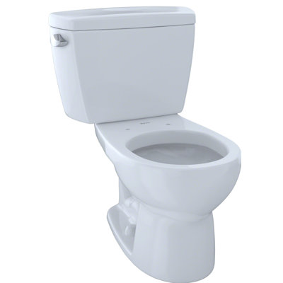 Eco Drake® 1.28 GPF (Water Efficient) Round Two-Piece Toilet (Seat Not Included)
