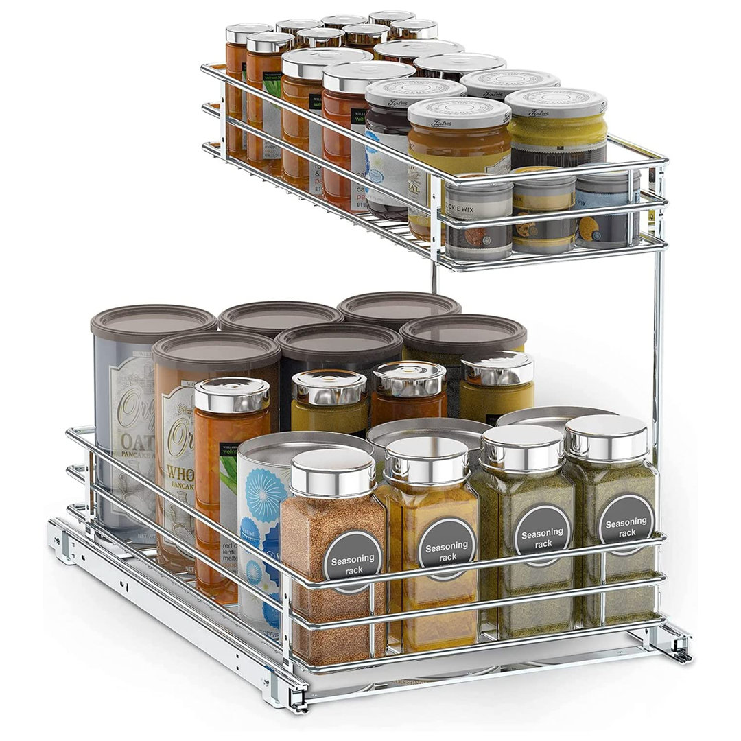 Under Sink Cabinet Organiser For Kitchen And Bathroom
