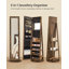Armoire à bijoux avec miroir Quakertown-1133049834