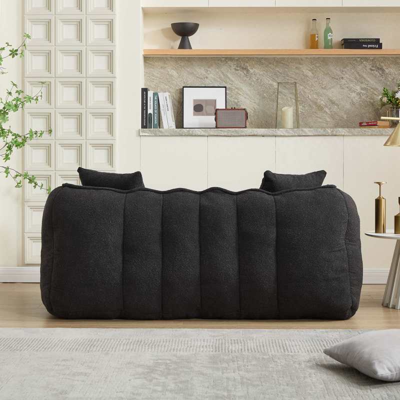 Canapé, pouf Boneless Sofas, Noir