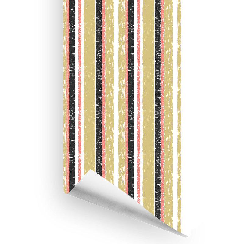Glascock Wallpaper Roll, Mustard