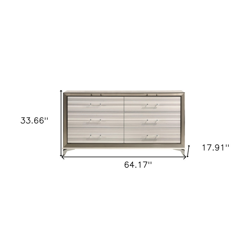 Commode double 64 tiroirs 64 po