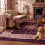 Tapis Ashley traditionnel persan en polyester doré lavable-1155206093