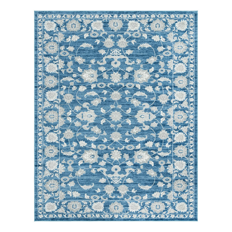 Tapis bleu Myatt, Rectangle 9 pi x 12 pi