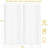 Tulle Backdrop Curtain 10ft x 10ft for Wedding Arch Decor, Sheer Voile Fabric for Baby Shower Bridal Shower, Birthday Party Photo Booth Backdrop, 2 Panels 5x10ft Photography Background-1603379644
