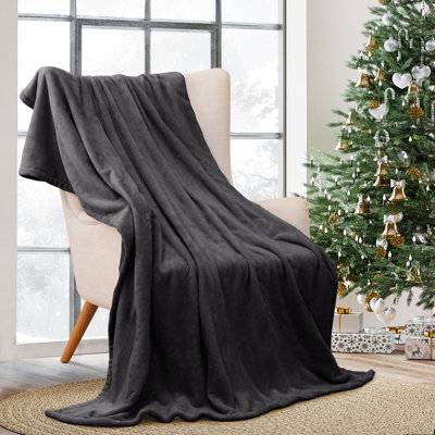 SEALY Flannel Heated Blanket