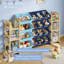 Organisateur de rangement de jouets - Organisateurs de jouets et rangement avec bibliothèque, étagère de rangement pour jouets avec 4 tablettes et 16 bacs de rangement, bibliothèque pour enfants et rangement pour jouets pour chambre d'enfant, salle de jeux, chambre de bébé-131640548-133454968