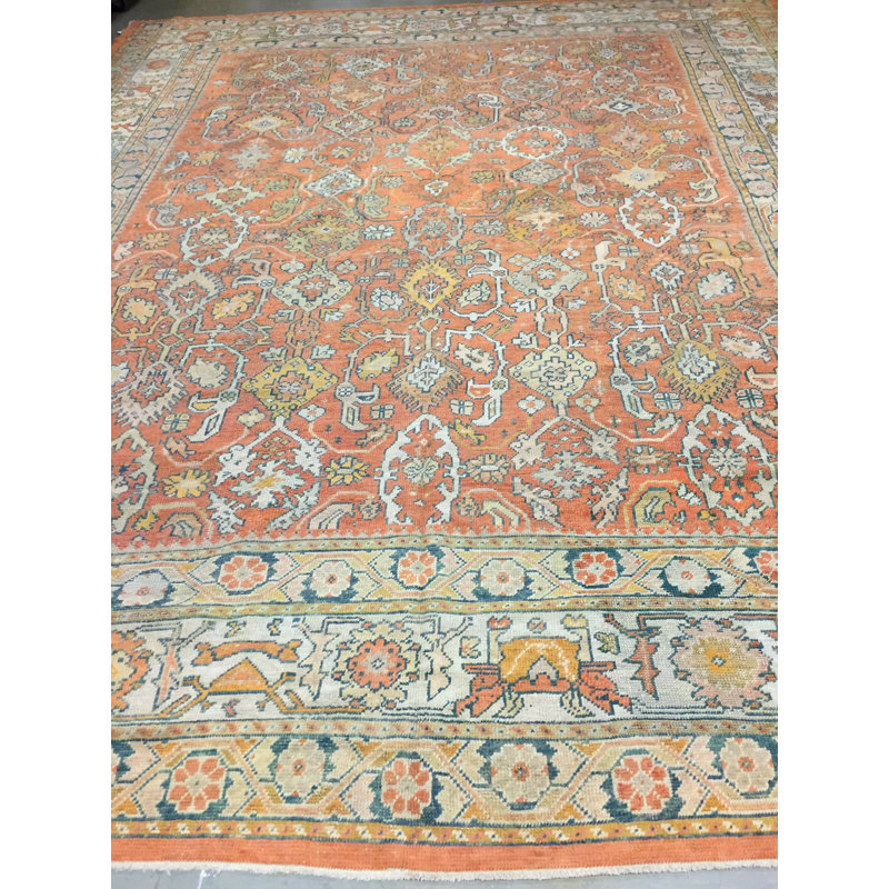 Antique One-of-a-Kind 12'2" X 15'2" Area Rug