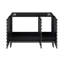 Meuble-lavabo noir 48 po Cascade-97471214