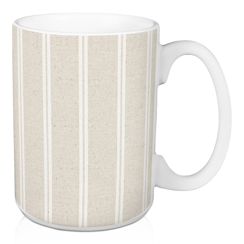 Tasse à rayures Ticking