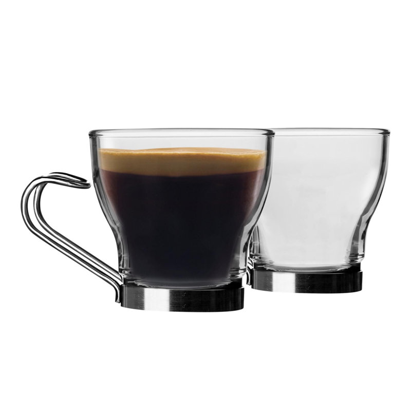 Oslo Glass Espresso Cups - 100ml, 12