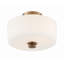 Plafonnier semi-encastré 2 lumières 12,5 po Nula-48425251