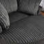 Fauteuil demi-tonneau surdimensionné avec housse-108658058