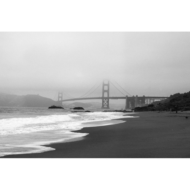 «Golden Gate Bridge II», photographie sur toile, H 24 po x l 36 po