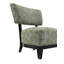 Fauteuil d'appoint sans accoudoirs et pieds inclinés-295150250