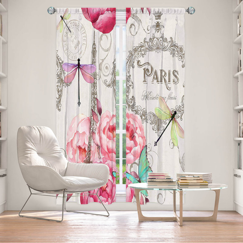 Paire de rideaux obscurcissant en polyester Sekar, L 20 po x L 52 po