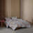 Marimekko Rantaniitty Orange Cotton Comforter Set-117440896