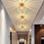 Debussy 1-Light Crystal Semi Flush Mount Ceiling Light-2116405388