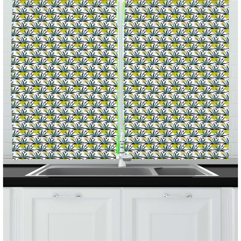 Tailored Kitchen Curtain