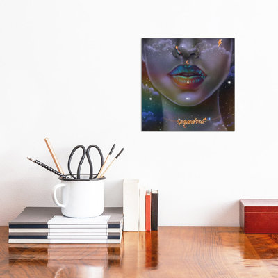 Spaced Out 1 Piece Wrapped Canvas Wall Art