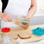 Flex-Core Jar Scraper Wood Handle - Light Aqua-1903570966