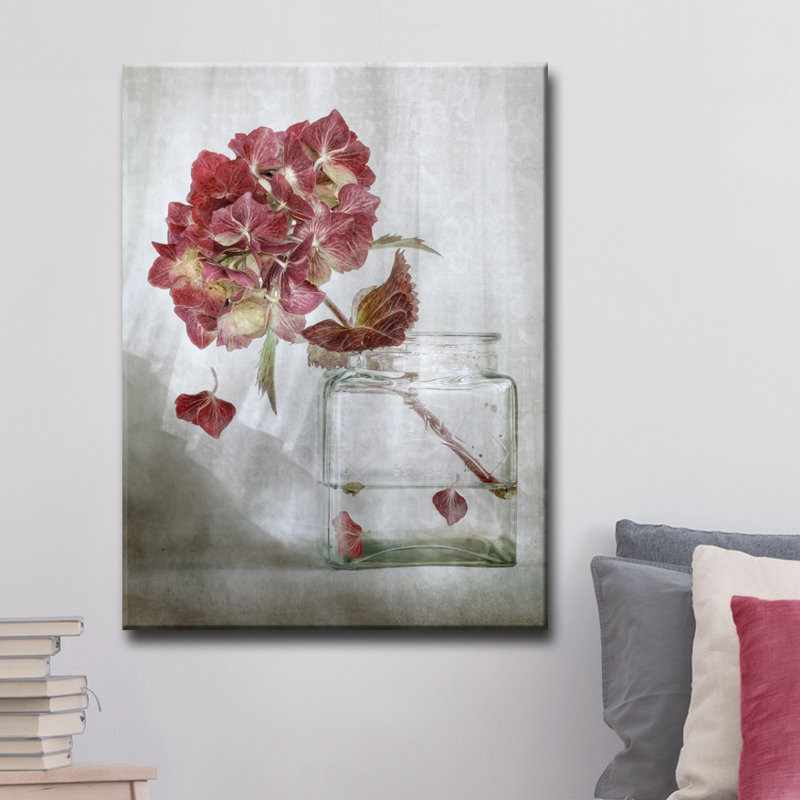 " Hydrangea ", 16" H x 12" W x 1.5" D