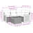 Vidaxl Garden Sofa Set Beige