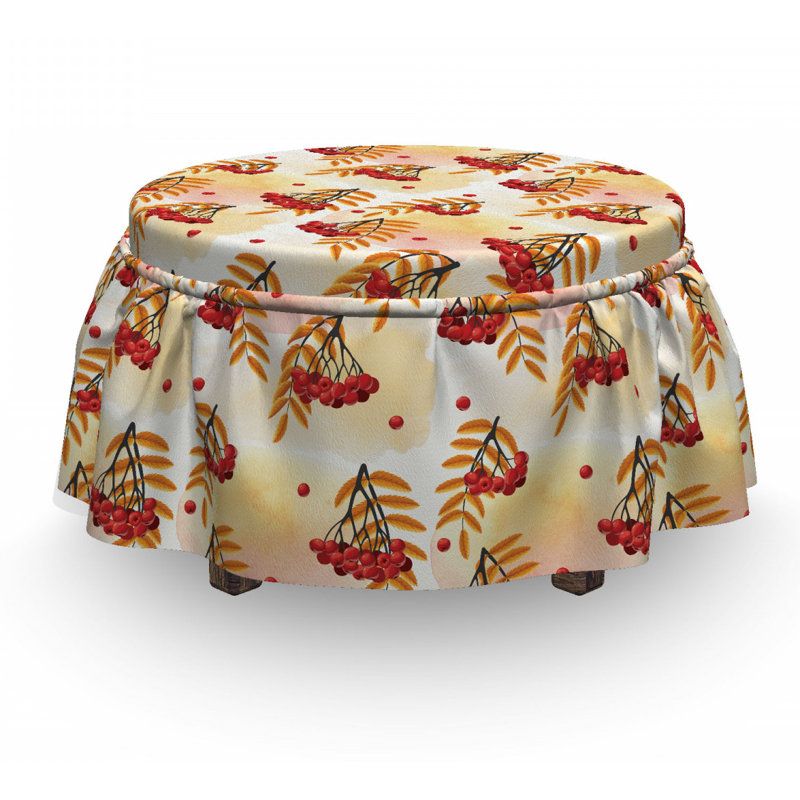 Box Cushion Ottoman Slipcover