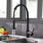 AlenArtWater Pull Down Kitchen Faucet-101165962