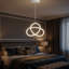 Lustre contemporain DEL Infinity-30964705