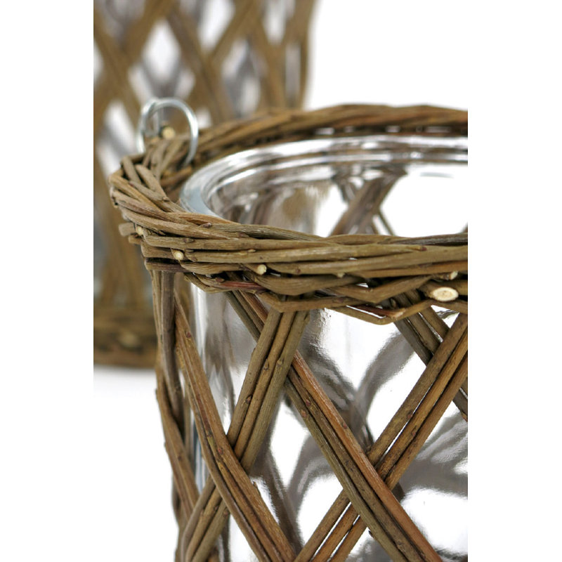 Goodwin Glass Table Vase, 8" H x 7" W x 7" D