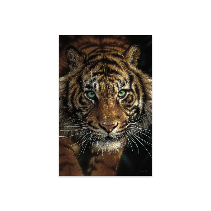 Œil de l’tiger, vertical, H 24 po x l 16 po x P 0,25 po