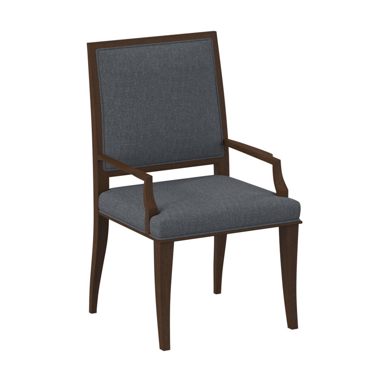 Chaise avec accoudoirs Princeton, Noyer américain, Port Elise